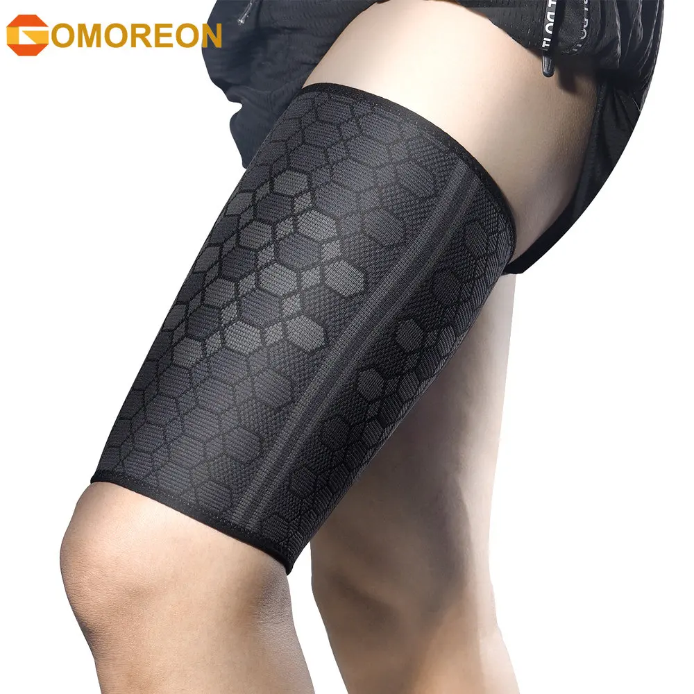 Cycling Quads - GOMOREON 1 szt. Rękawy uciskowe udo-wsparcie