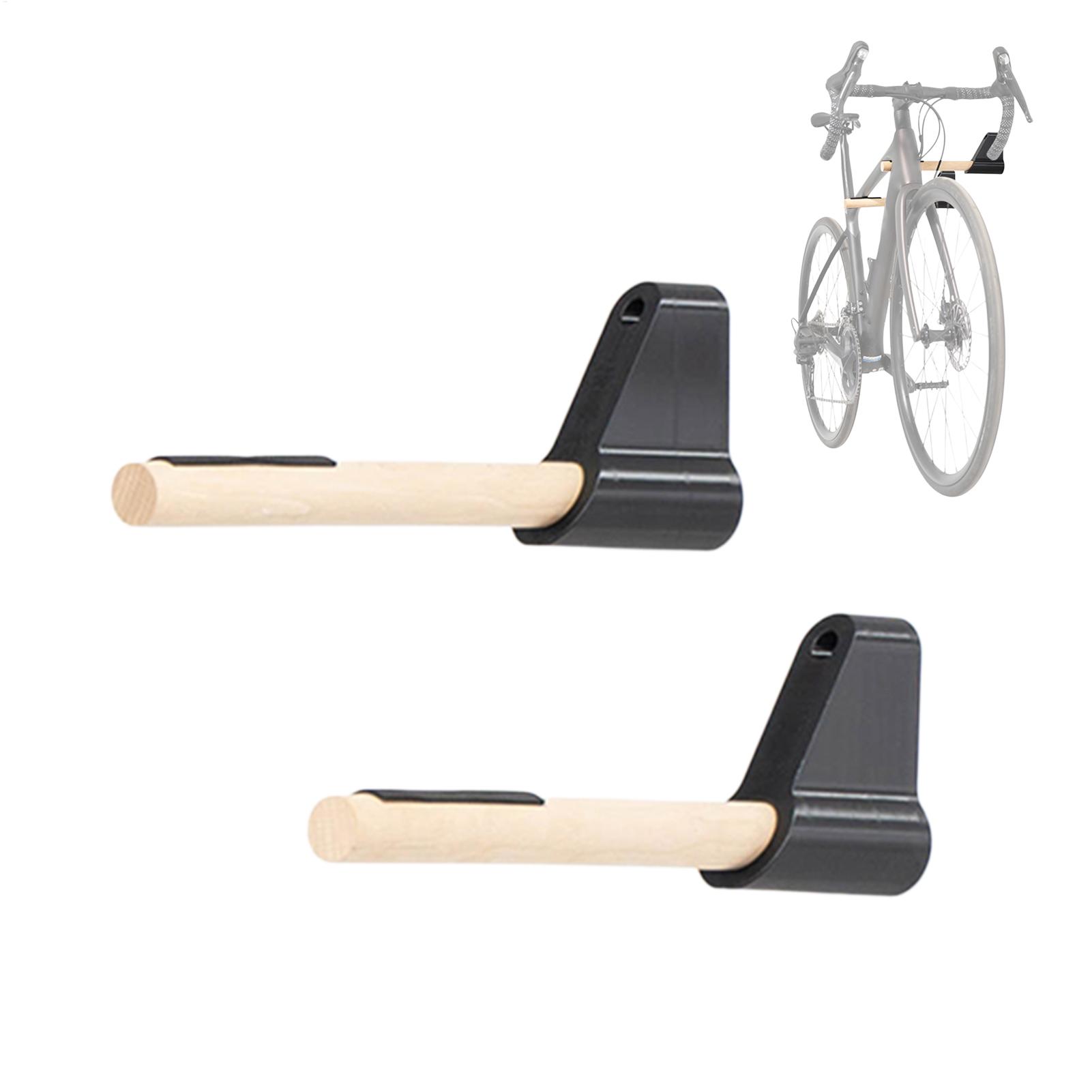 Cycling Gear Wall Hanger - Uchwyt ścienny na rower, drewniany wieszak
