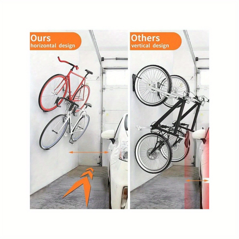 Cycling Gear Wall Hanger - Uchwyt ścienny na pedały rowerowe, poziomy,