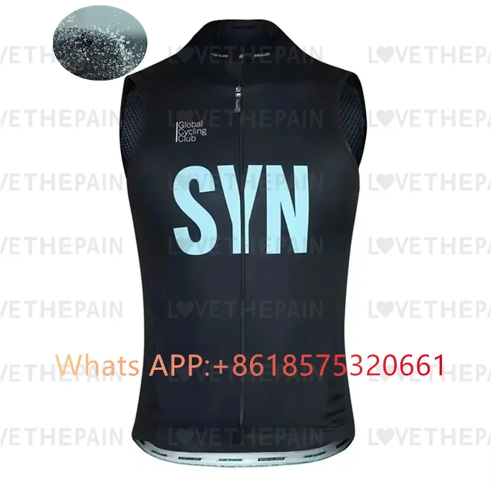 Cycling Gear Waterproof - Kamizelka rowerowa New SYN, wiatroodporna, sportowa,