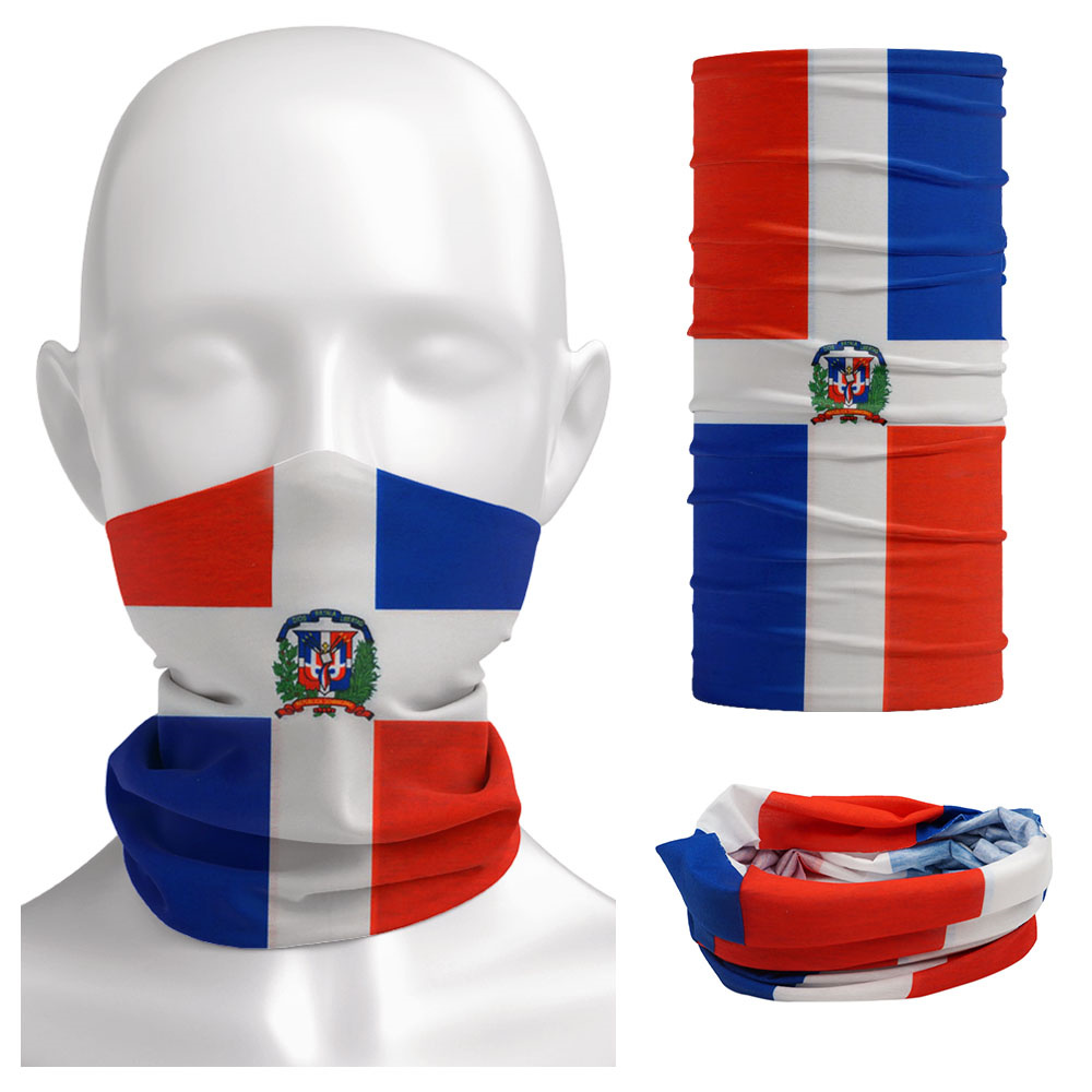 Dominica flaga narodowa Bandan – Cycling Gear recenzja i cena
