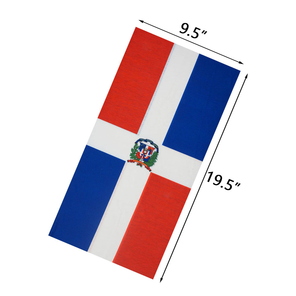 Dominica flaga narodowa Bandan – Cycling Gear recenzja i cena