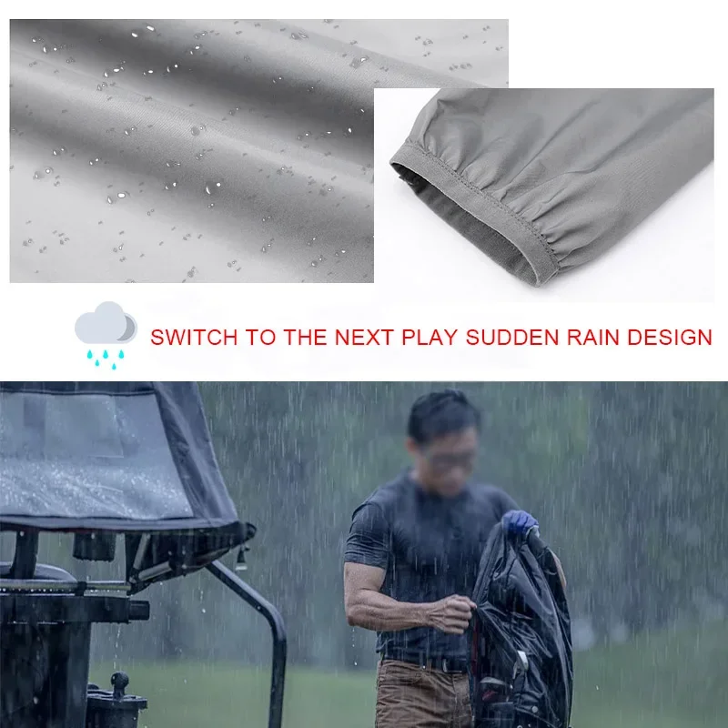 Golfowy płaszcz przeciwdeszczo – Cycling Gear Waterproof recenzja i cena