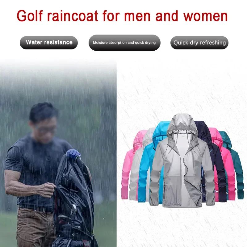 Golfowy płaszcz przeciwdeszczo – Cycling Gear Waterproof recenzja i cena