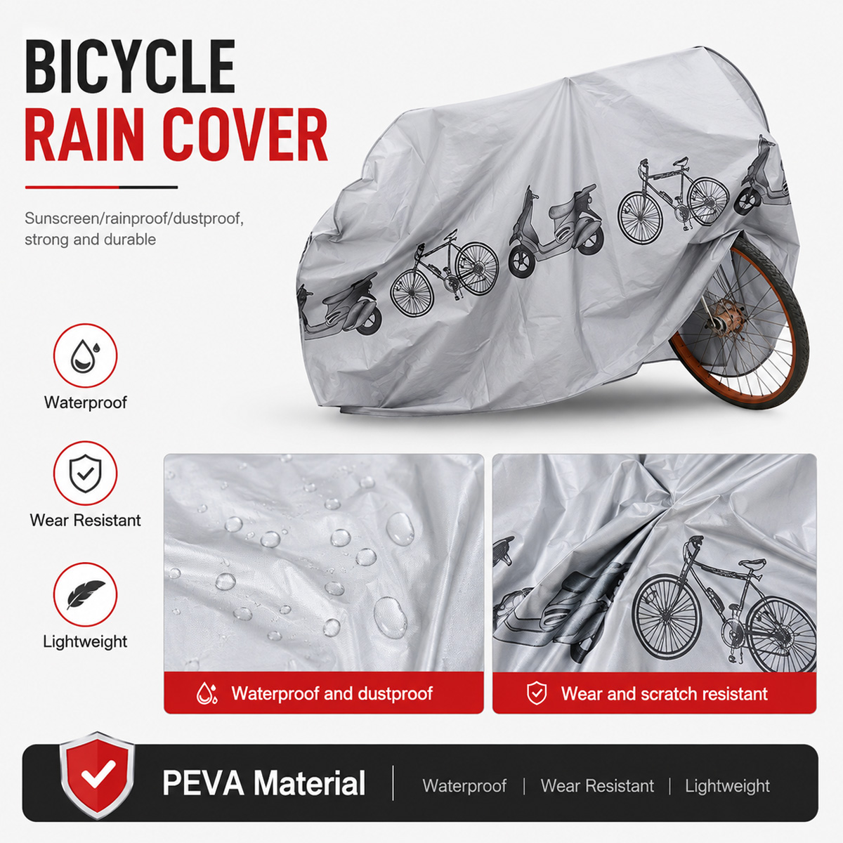 Uniwersalny pokrowiec na rower – Cycling Gear Waterproof recenzja i cena
