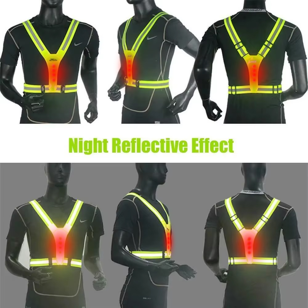 Kamizelka LED do biegania, odb – Cycling Gear Clothing recenzja i cena