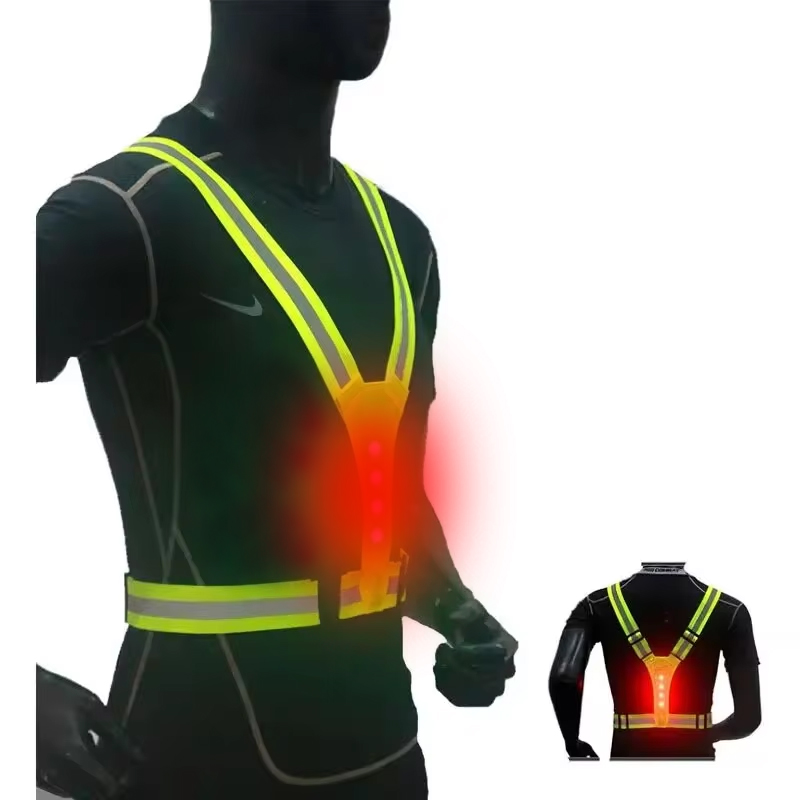 Kamizelka LED do biegania, odb – Cycling Gear Clothing recenzja i cena