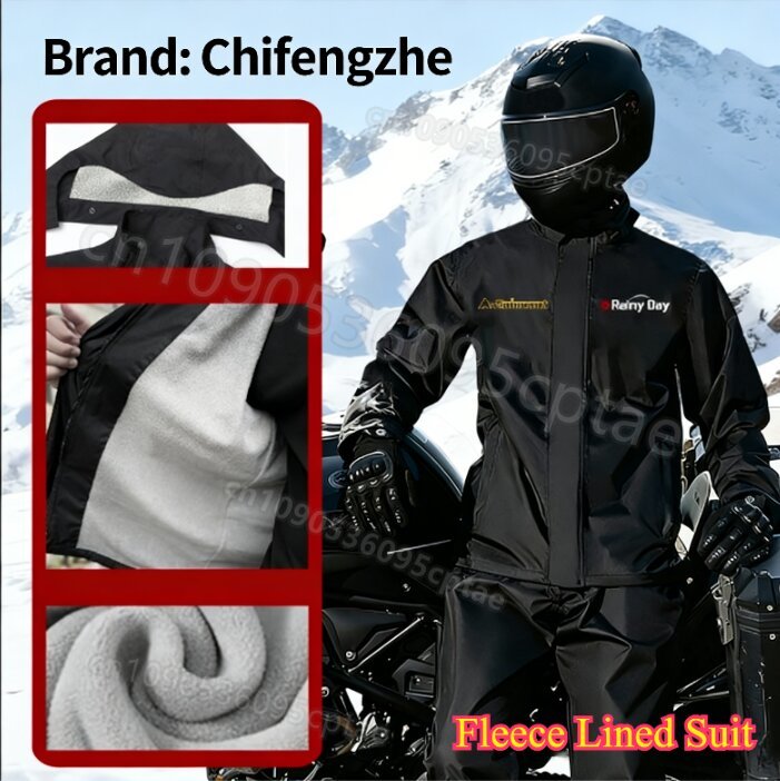 Wodoodporny, dzielony kombinez – Cycling Gear Waterproof recenzja i cena