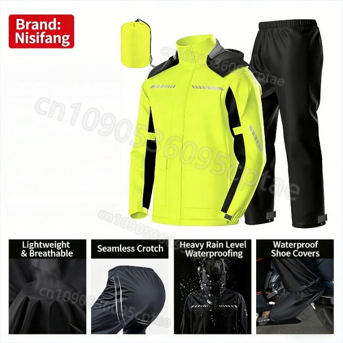 Wodoodporny, dzielony kombinez – Cycling Gear Waterproof recenzja i cena