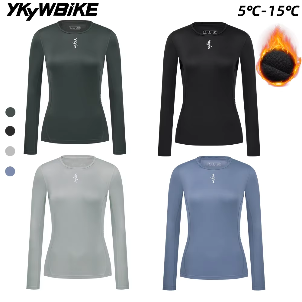 YKYWBIKE Damska Koszulka Podko – Cycling Gear Winter recenzja i cena