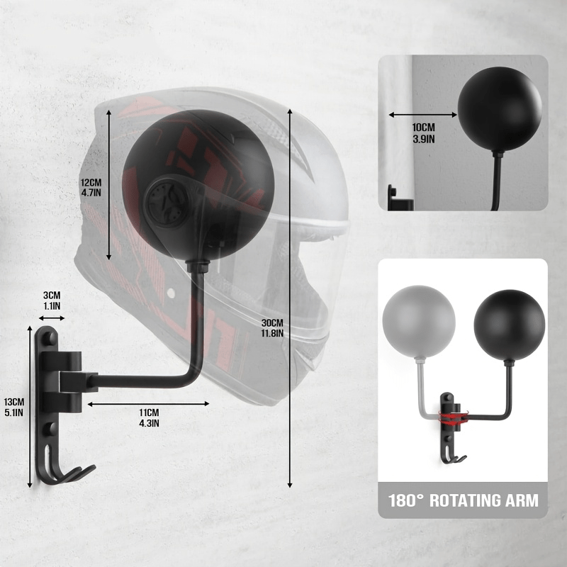 Wieszak na kask ze stopu alumi – Cycling Gear Wall Hanger recenzja i cena